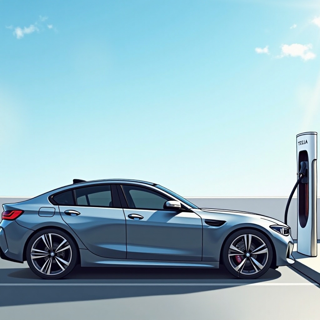 ¿Puede BMW usar el supercargador de Tesla?