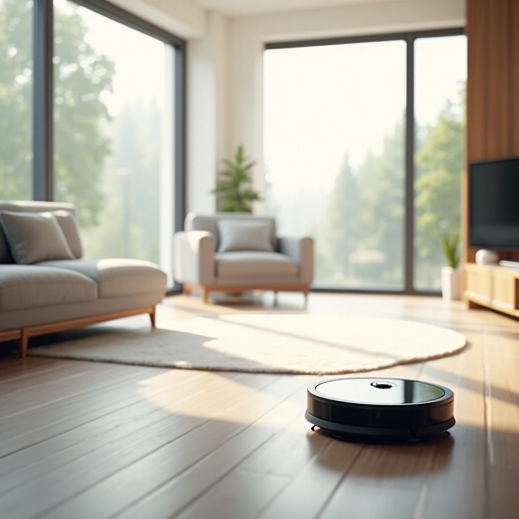 quiet robot vacuum cleaner