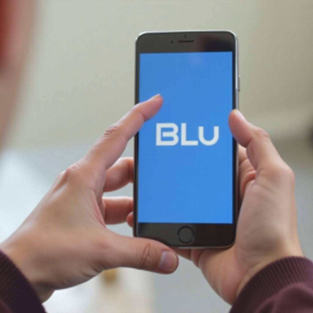 kuinka avata BLU-älypuhelin