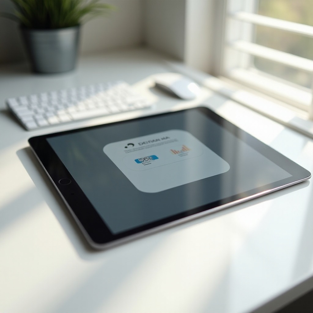 open control center on ipad