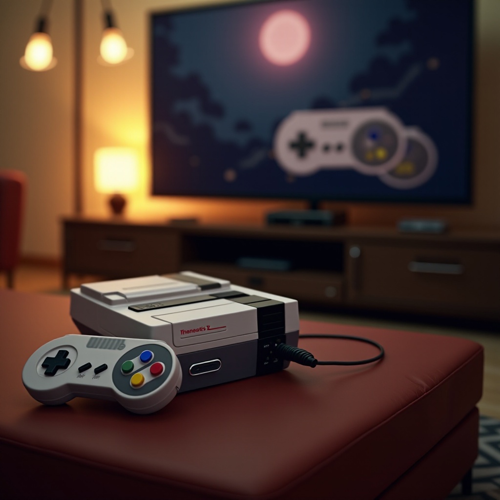 cómo conectar la Super Nintendo a un televisor inteligente