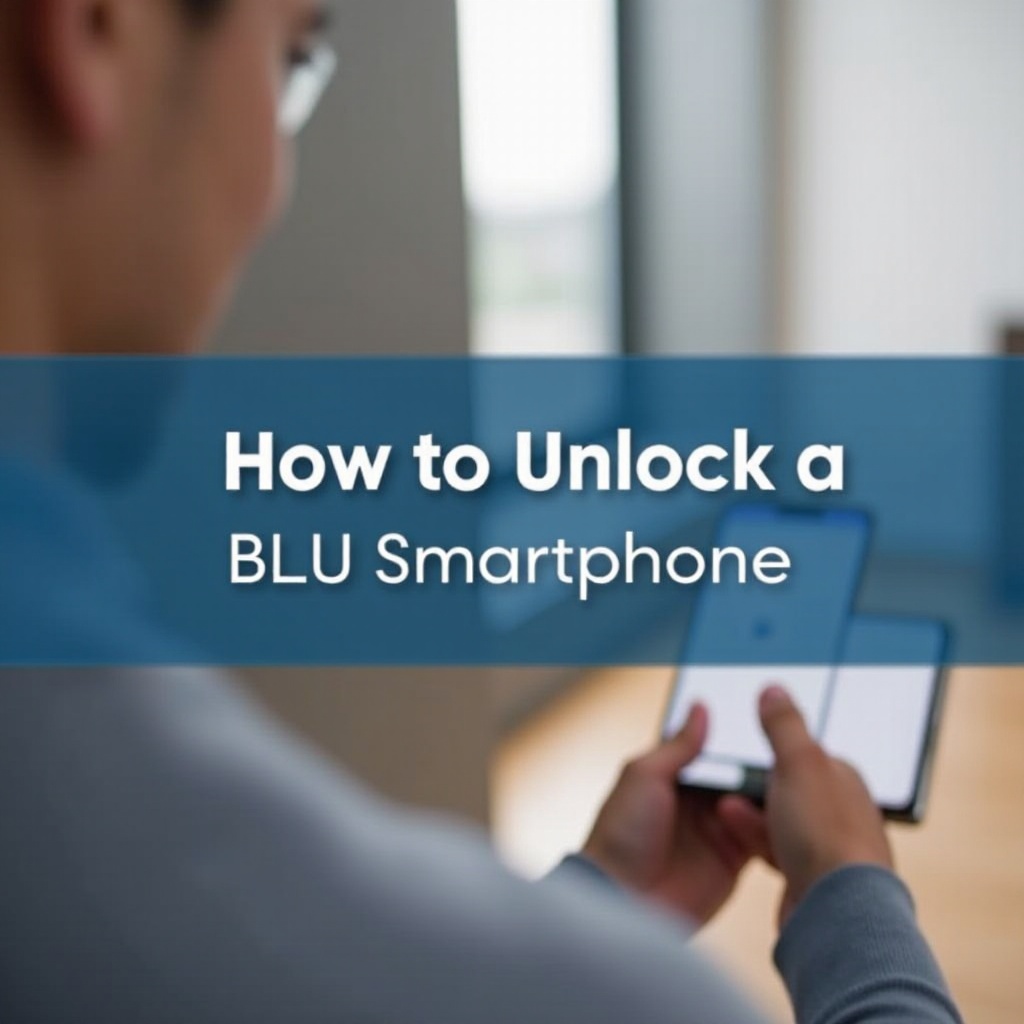 hoe je een BLU-smartphone ontgrendelt