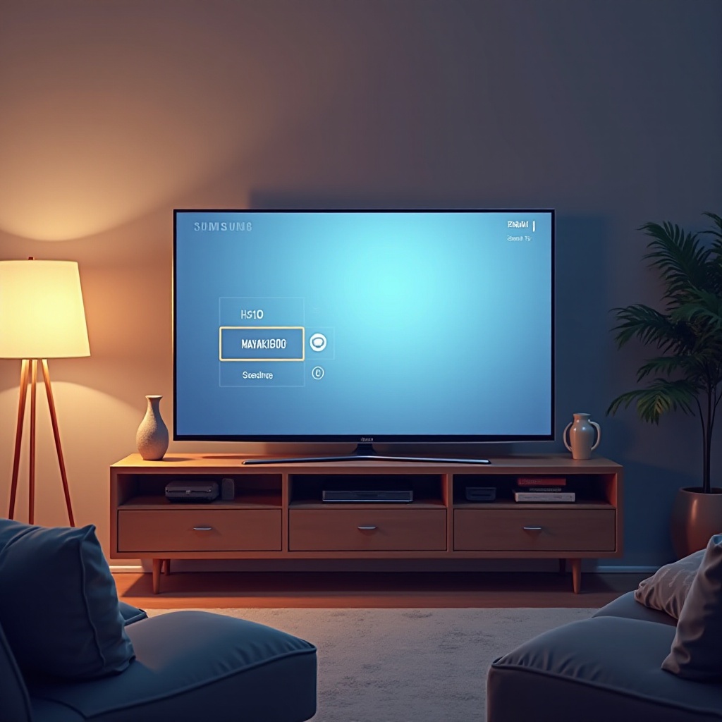 cambiare HDMI su TV Samsung