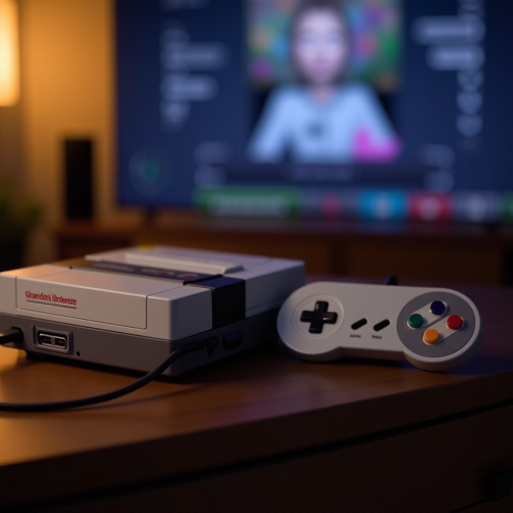 comment connecter la Super Nintendo à une télévision intelligente