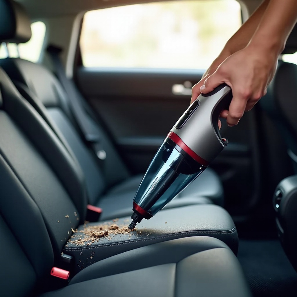 aspirapolvere a batteria per auto