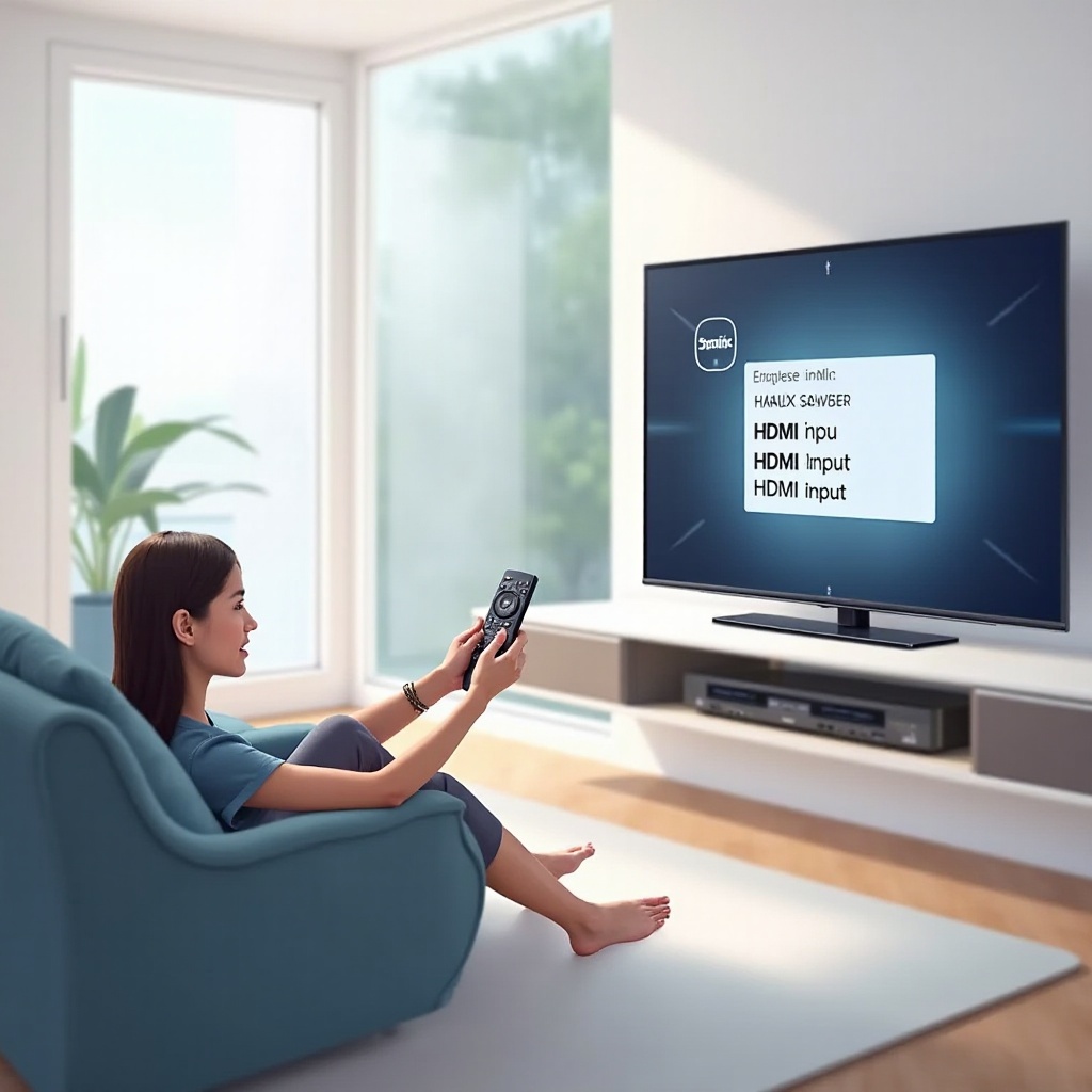 HDMI wijzigen op een Samsung-tv