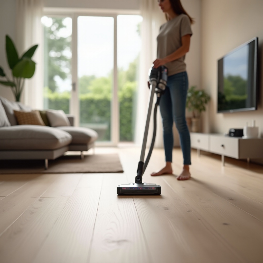 miglior aspirapolvere senza fili per pavimenti in LVP