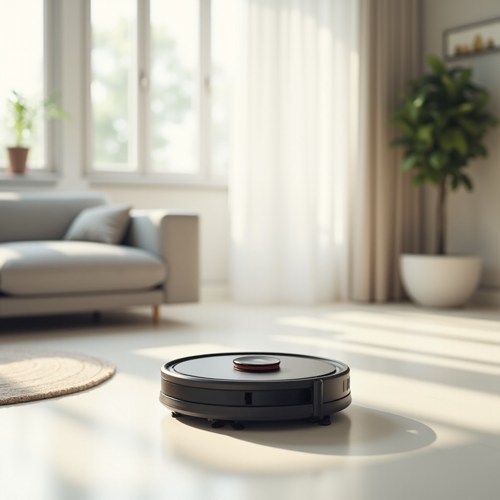 quiet robot vacuum cleaner