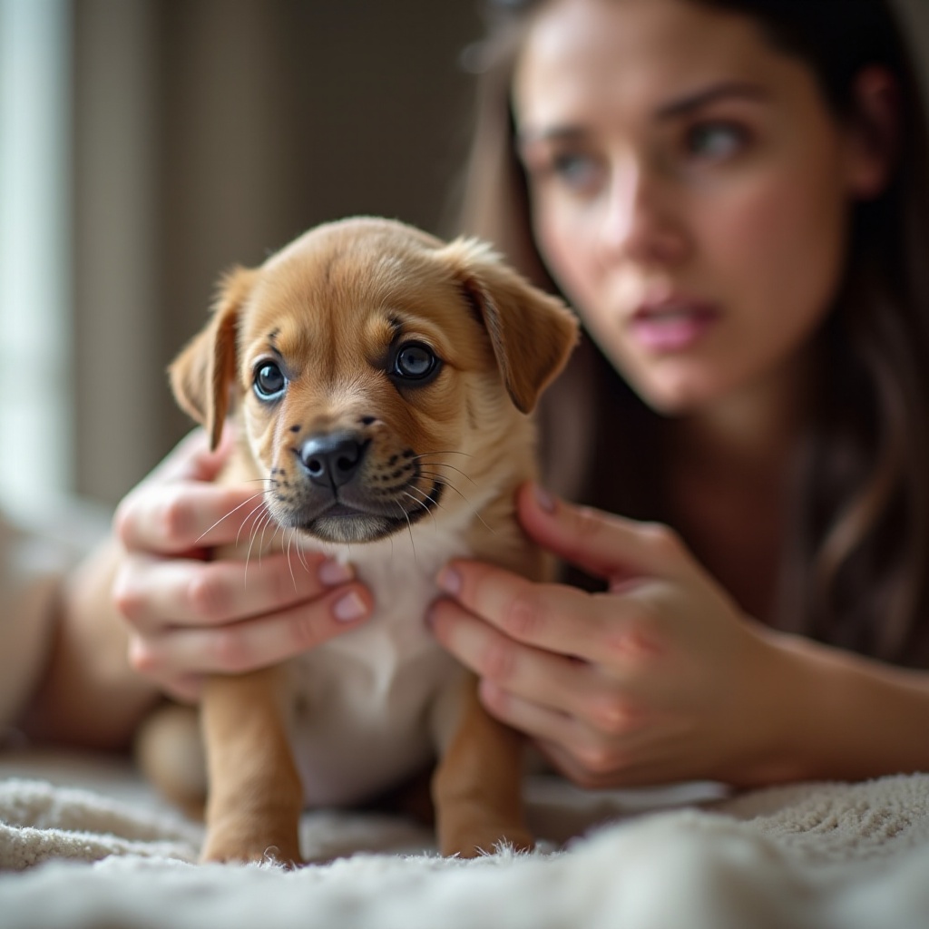 traitement contre les puces pour un chiot de 9 semaines