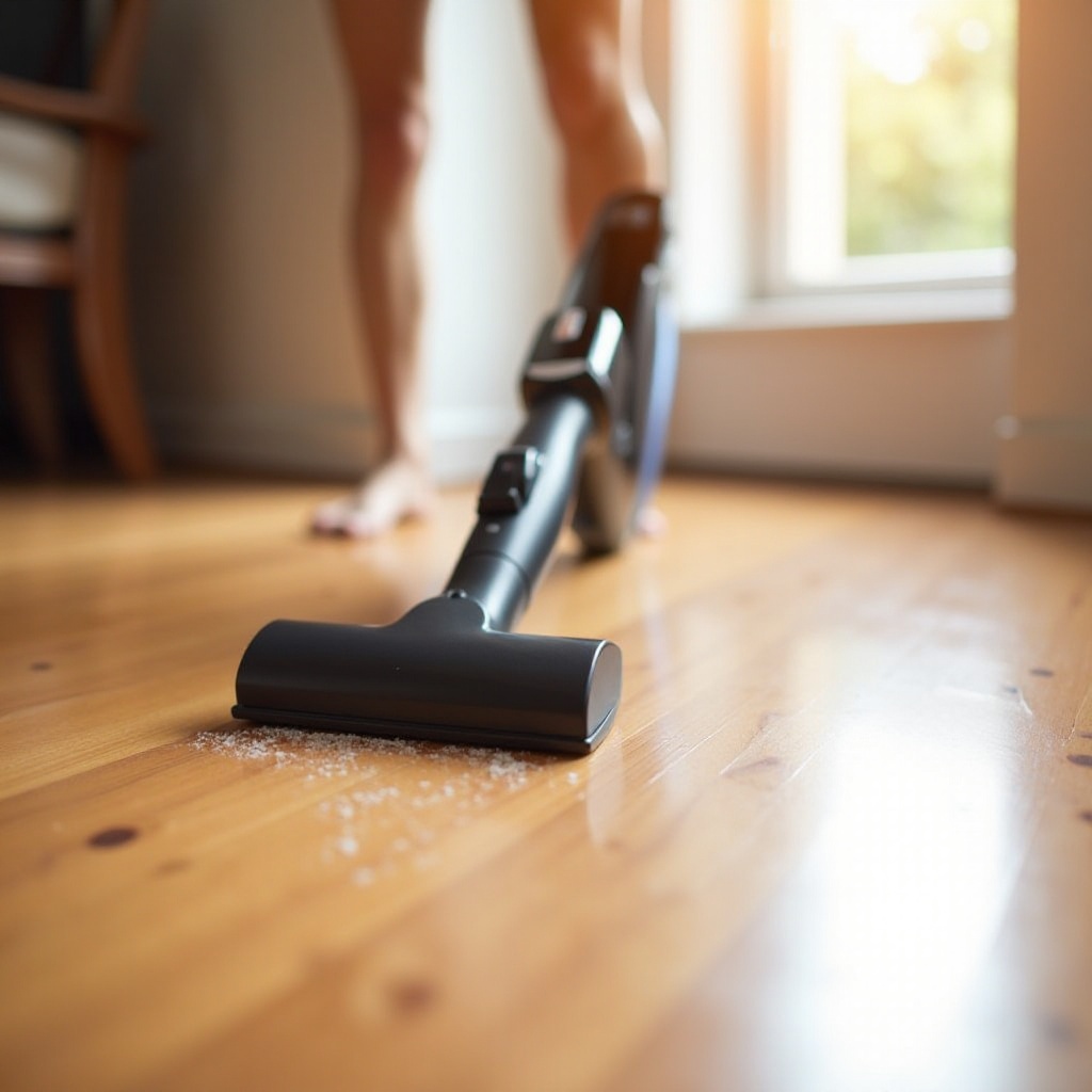 mejor aspiradora de mano para suelos de madera