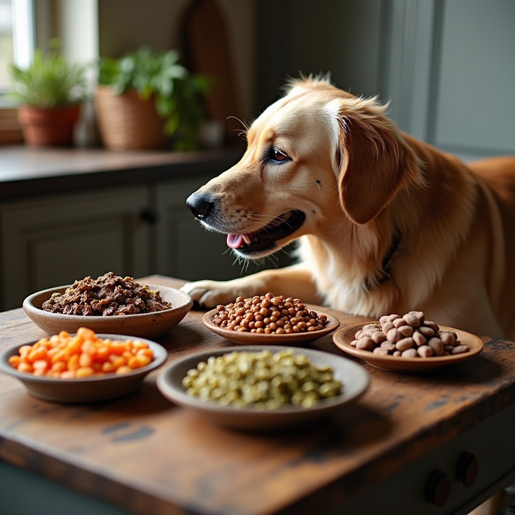 melhores alimentos para cães idosos