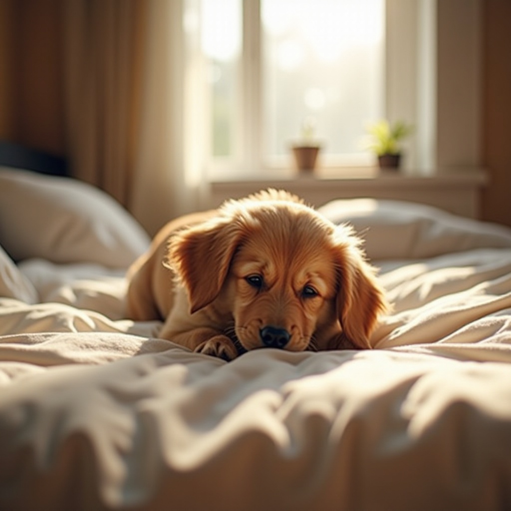 por qué mi perro cava en mi cama