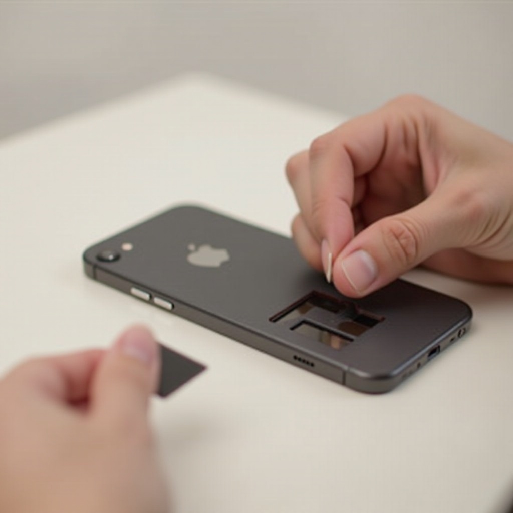 kuinka puhdistaa iphone:n sim-korttipaikka