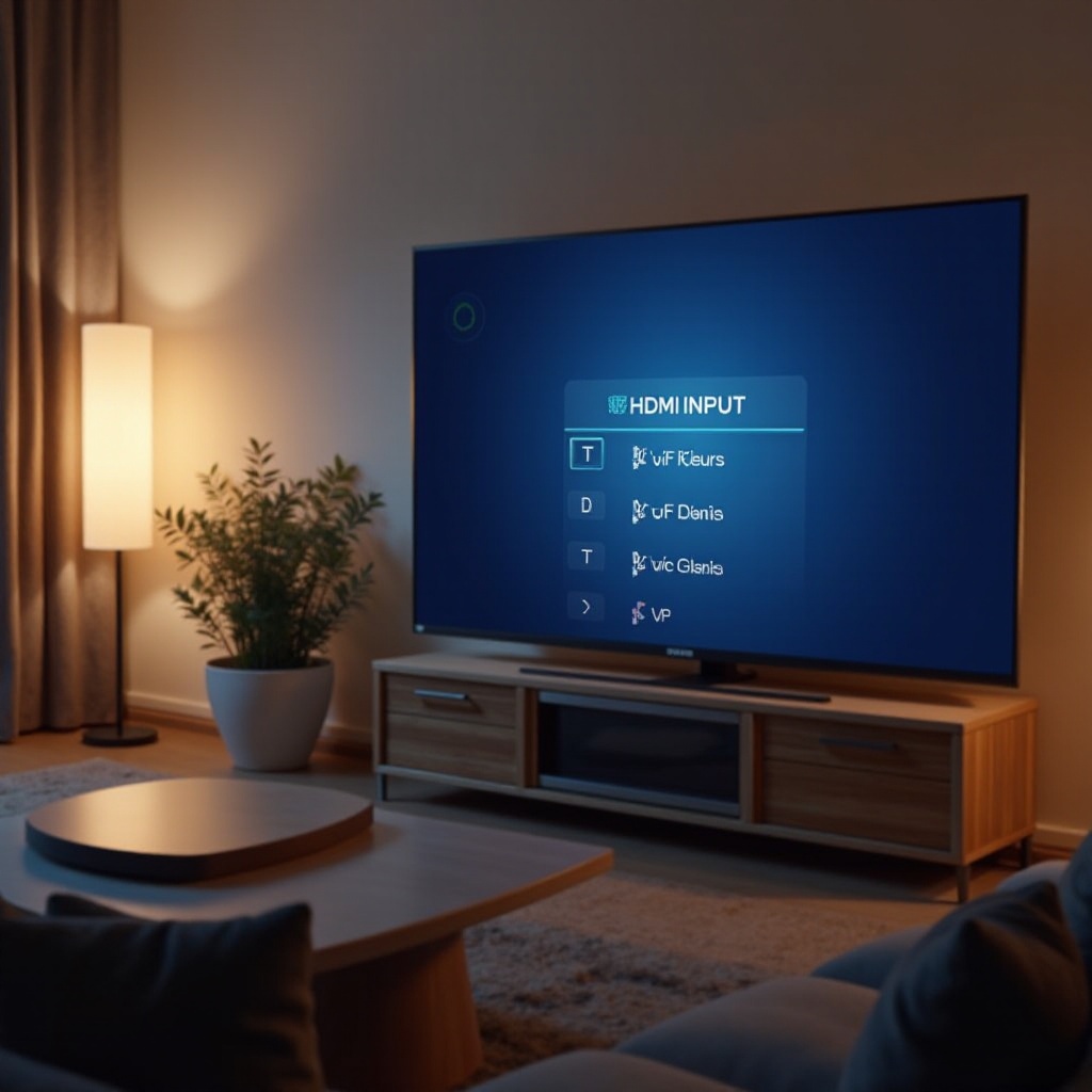 HDMI:n vaihtaminen Samsungin televisiossa