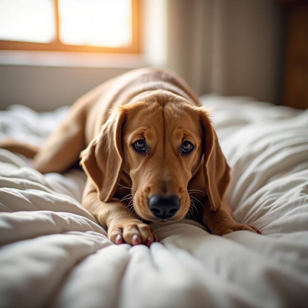 por qué mi perro cava en mi cama