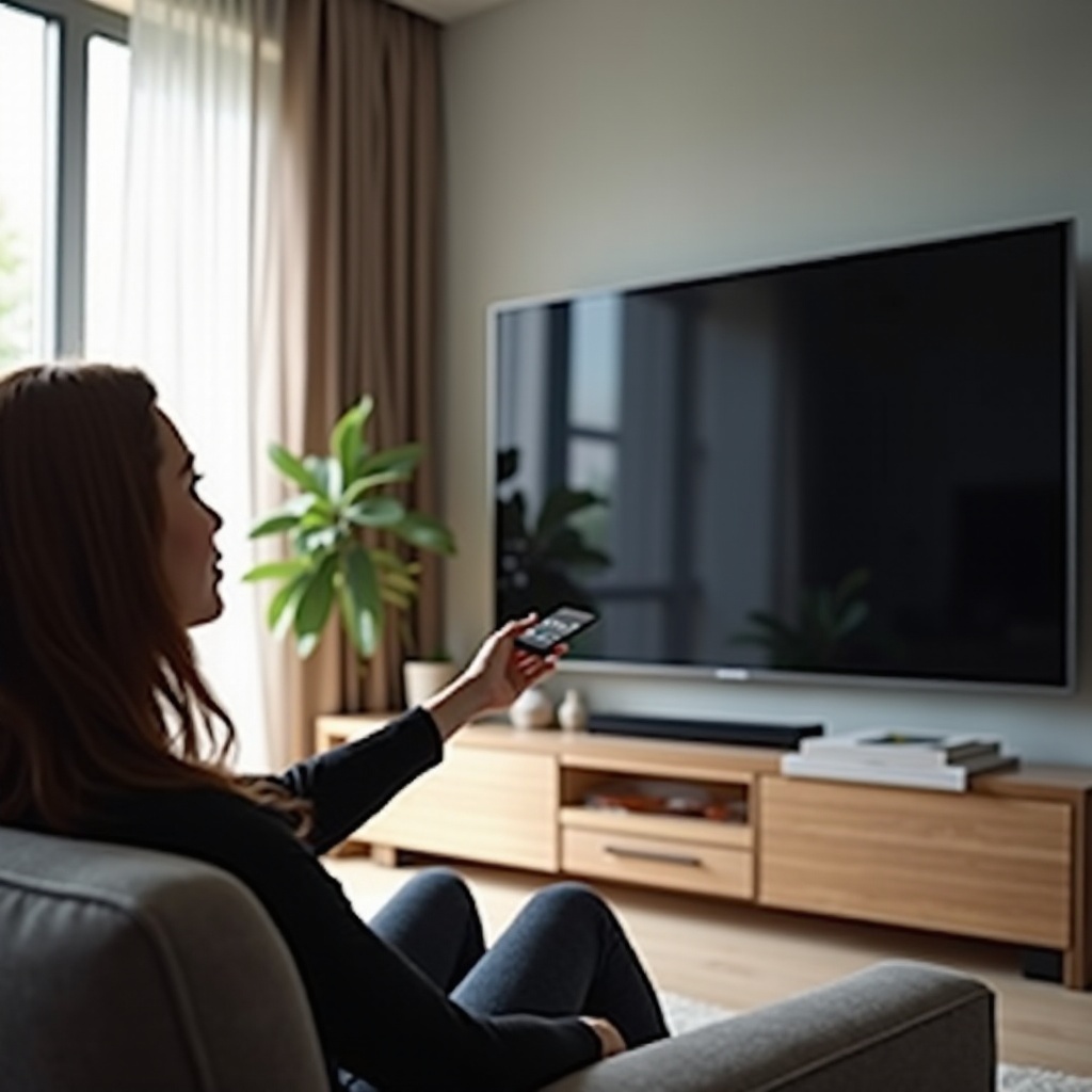 mudar HDMI na TV Samsung