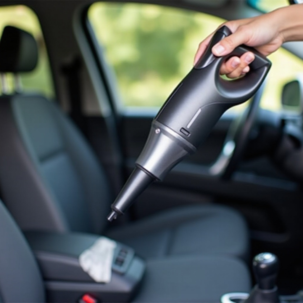 aspirapolvere a batteria per auto