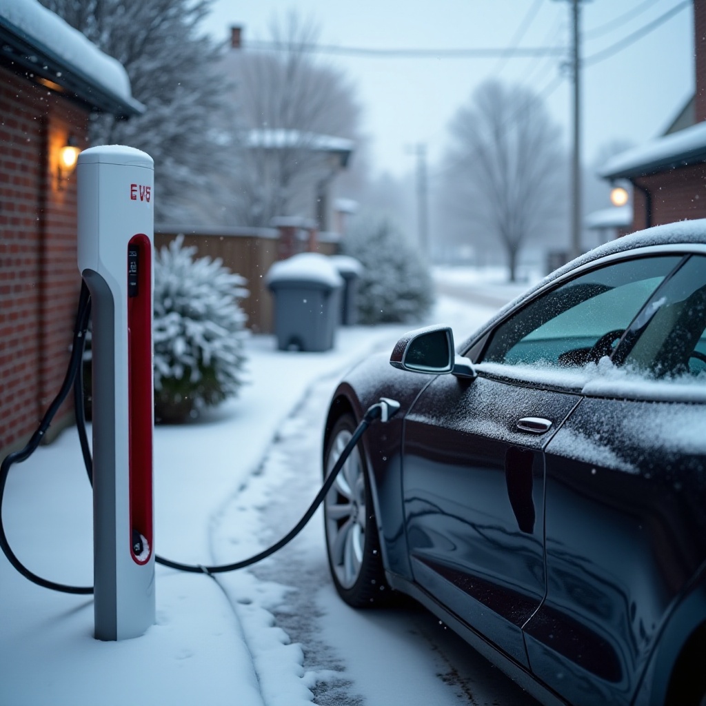 caricare una Tesla in condizioni di freddo