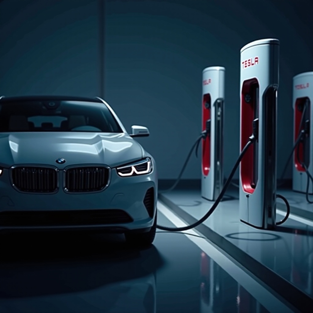Kan BMW de Tesla Supercharger gebruiken