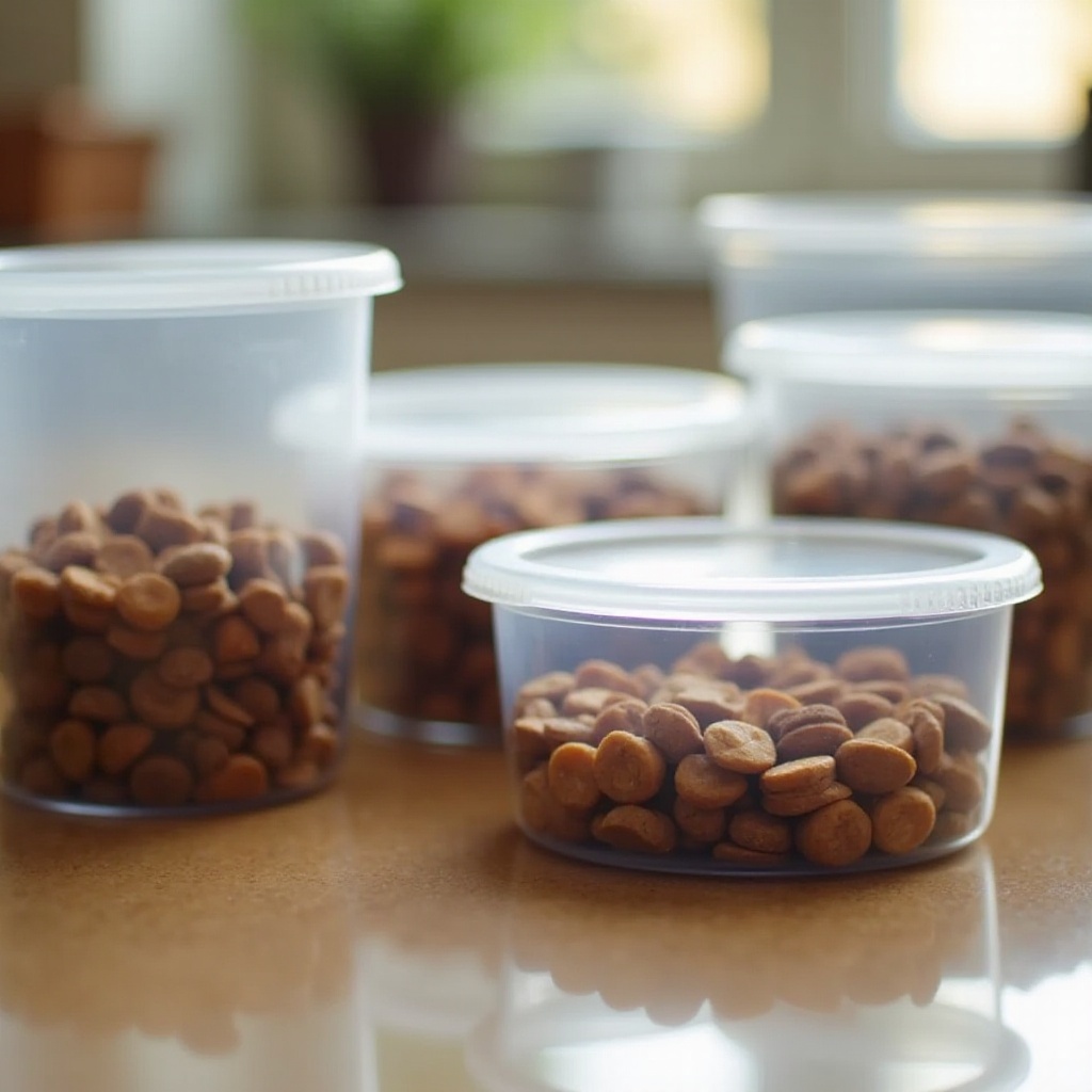 verdirbt Hundefutter in Plastikbehältern