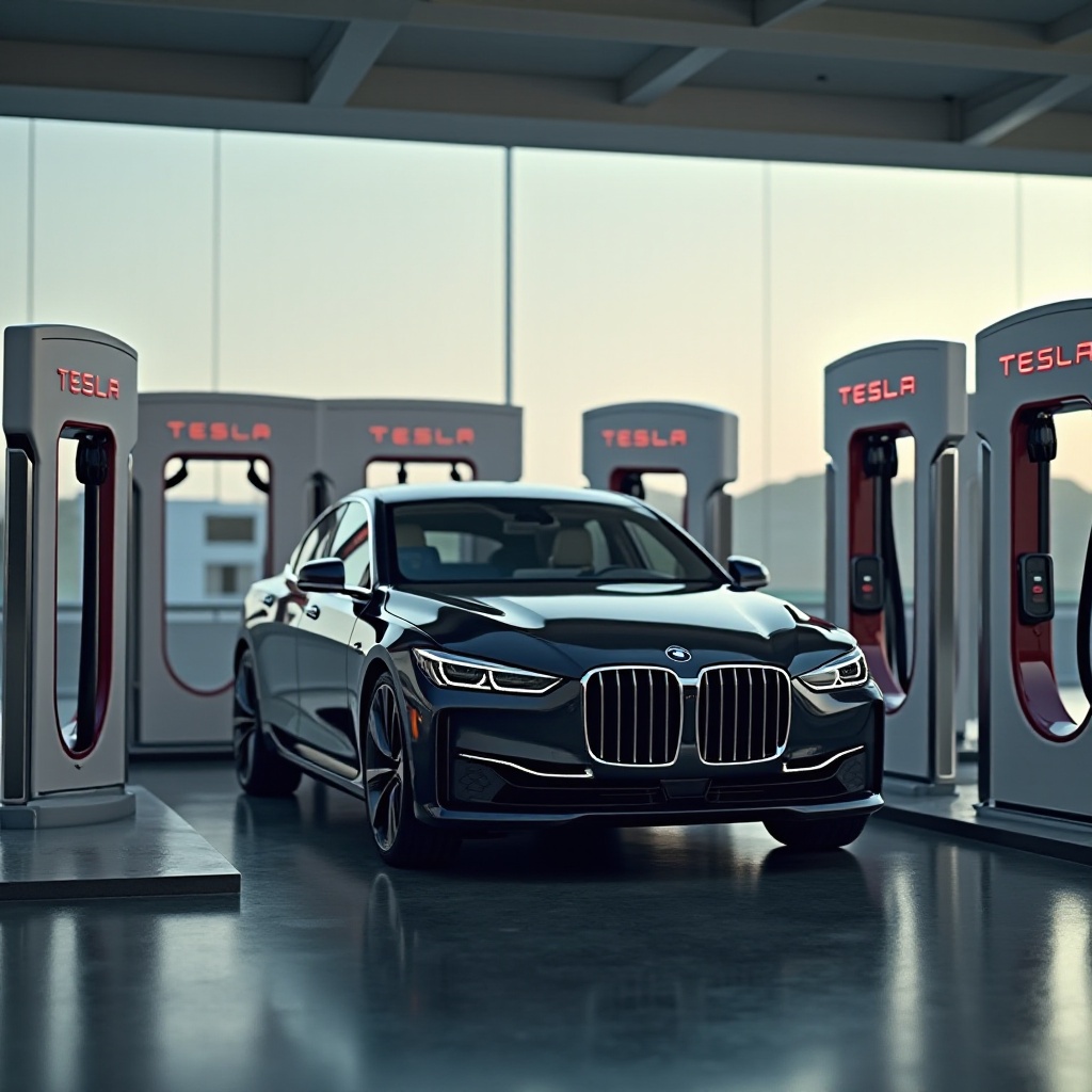 BMW può usare il Supercharger di Tesla