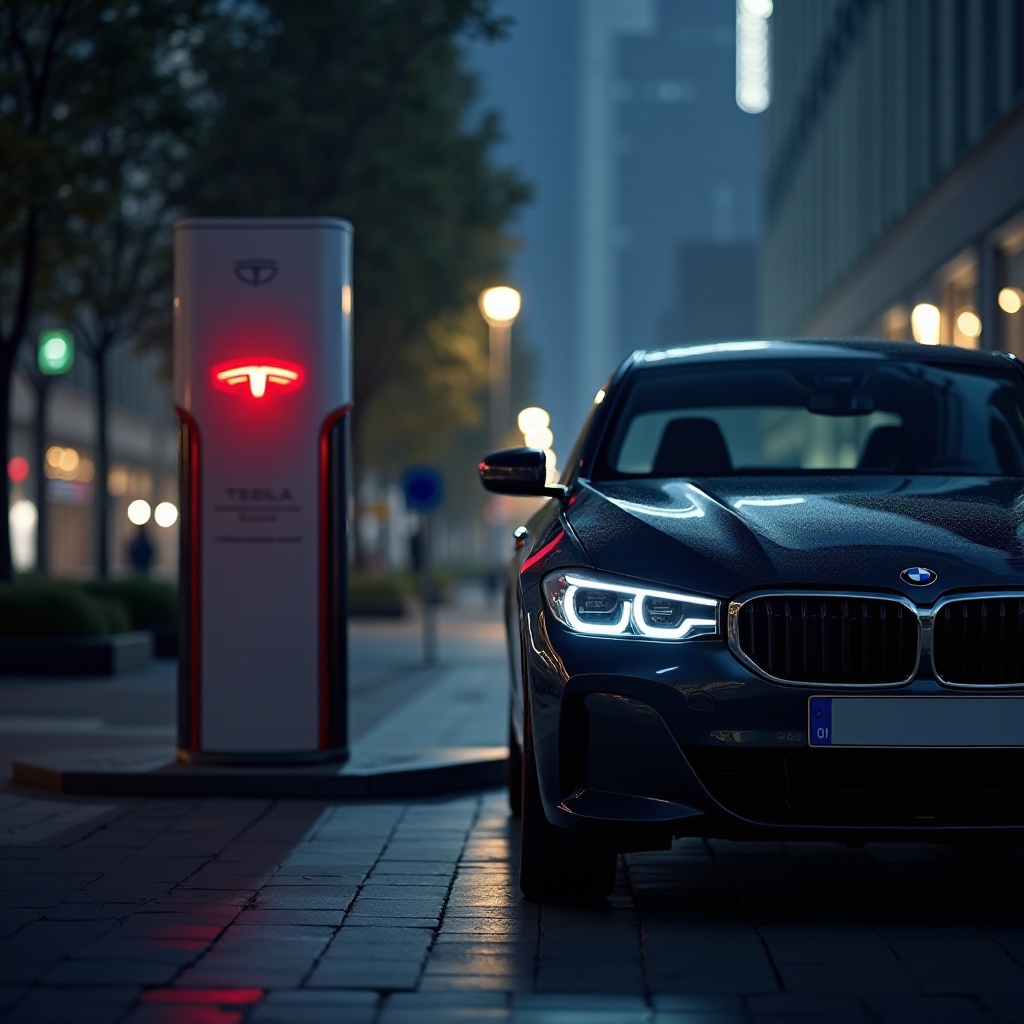 can bmw use tesla supercharger