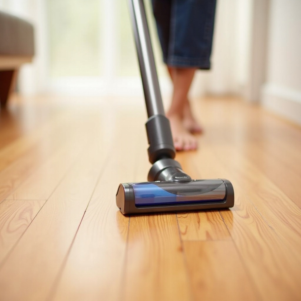 mejor aspiradora recargable para suelos de madera